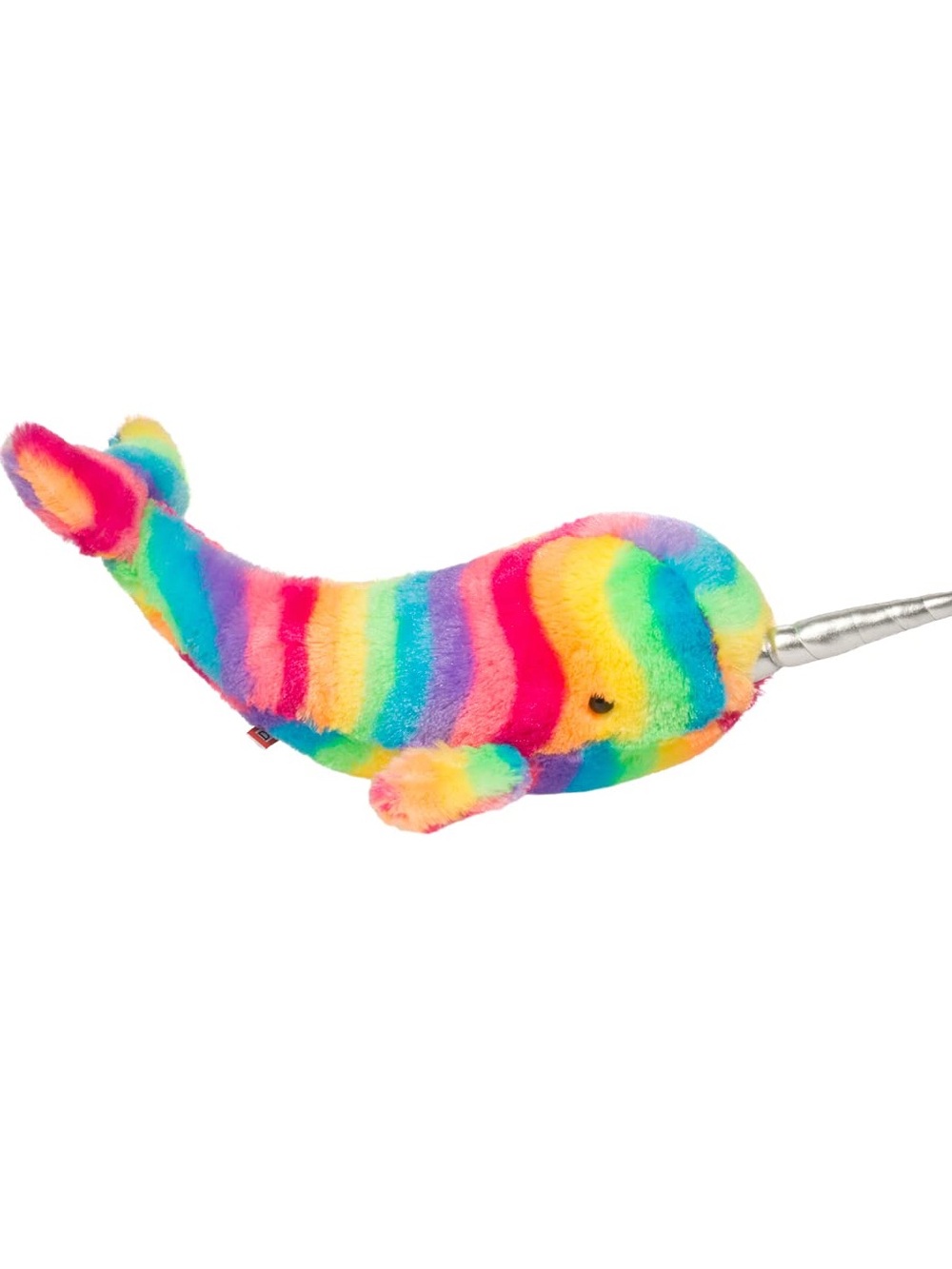 NWT Douglas Rainbow Multicolor Narwhal Plush Stuffed Animal Toy